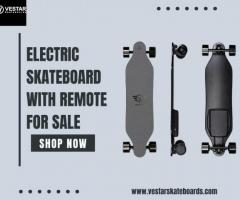 Electric Skateboard With Remote For Sale
