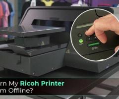 Turn My Ricoh Printer Online from Offline