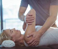 How is shoulder pain overcome through physical therapy?