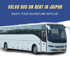Luxury Volvo Bus on Rent in Jaipur for Tours
