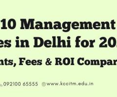 Top 10 Management Colleges in Delhi for 2025 : Placements, Fees & ROI Compared