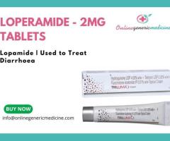 Loperamide - 2mg Tablets | Lopamide | Used to Treat Diarrhoea