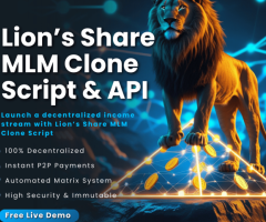 Rule the Crypto MLM Jungle Wth Plurance's Lions' Share Clone Script