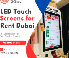 Hosting a Conference in Dubai? Rent Touch Screens?