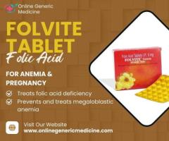 Trusted Folic Acid Pills for Daily Wellness | Buy at OnlineGenericMedicine