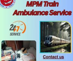 MPM Train Ambulance Services in Indore provides easy booking for your family