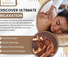 Looking for a good massage centre in Coimbatore?