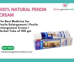 Buy 100% Natural Penon Cream from Online Generic Medicine | Herbal Tube of 100 gm