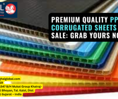 Premium Quality PP Corrugated Sheets for Sale: Grab Yours Now!
