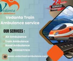 Trust Vedanta Train Ambulance Services in Raipur for Safe Medical Transportation