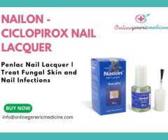 Nailon – Ciclopirox Nail Lacquer | Penlac Nail Lacquer available at Online Generic Medicine