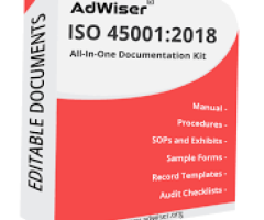 ISO 45001:2018 Documentation Toolkit – Complete OH&S Compliance Kit