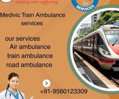 Medivic Train Ambulance has no Extra Charging and Hidden Costs in Darbhanga