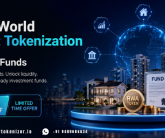 Real World Asset Tokenization – Launch Funds with 40% OFF