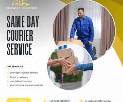 Why Crawley Logistics Is Your Best Choice for Same Day Courier Service in the UK