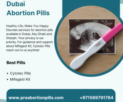 Cytotec Pills in Dubai +971569791784 Abortion Mifegest Kit