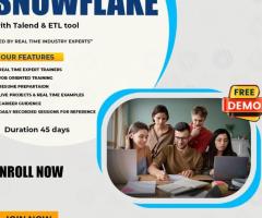 Best Snowflake Training in Bangalore | Snowflake Training