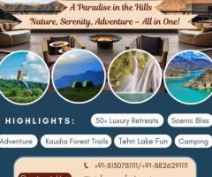 Book Luxury Resorts in Kanatal with Comfort Your Journey