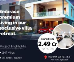 Luxury Villas In Kollur | Hyderabad