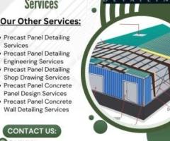 Excellent and Affordable Precast Panel Detailing Services are provided in USA.
