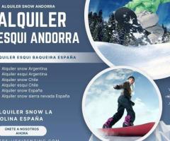 Alquiler de Esquí en Andorra con el Mejor Servicio