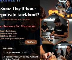 Same-Day iPhone Repairs in Auckland? Smashed IT Has You Covered