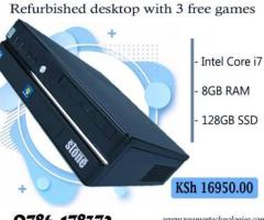 Clean lightly used Core i7 Stone Lite desktop PC
