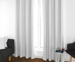 Create the Perfect Sleep Environment with White Blackout Curtains by Atlantis Curtains