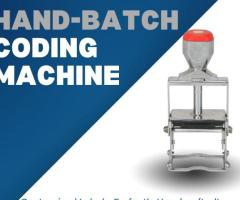 Hand Batch Coding Machine 4 MM