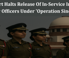 'Operation Sindoor': Supreme Court Prevents Release of Indian Women Army Officers in Service