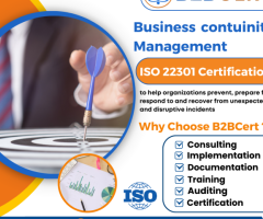 **Boost Your Business Resilience with ISO 22301 Certification in Bangalore**