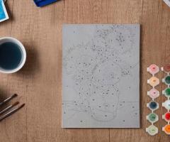 Paintwaint’s Paint by Numbers Kit – Turn your photo into custom art for kids & adults.