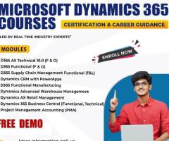 MicroSoft Dynamics Ax Course with Certification - Visualpath