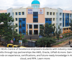 Centre of Excellence - Top Private BCA Colleges In Bangalore