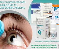 Effective Glaucoma medicine | Available at OnlineGenericMedicine