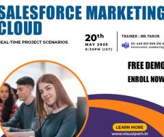 Master Salesforce Marketing Cloud – Free Demo on May 20