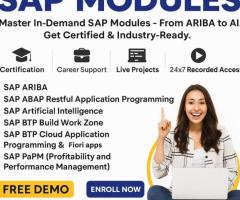 Master In-Demand SAP Modules with Expert Training