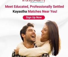 Kayastha Matrimony - The No. 1 Matrimony Site for Kayastha - Truelymarry.com