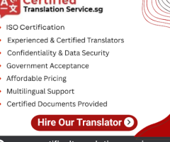 Singapore registered translation company - Certified Translation Service