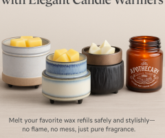 Premium Candle Warmers – Melt Wax Without the Flame