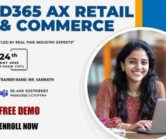 Free Live Demo on D365 AX Retail & Commerce | Join on May 24