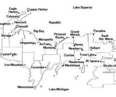 Best Upper Peninsula Michigan Map for Road Trip Navigation