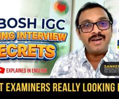 Crack the NEBOSH IGC Closing Interview with ease!