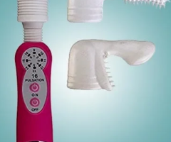 16 Speed Cordless Magic Wand Massager – Portable & Powerful