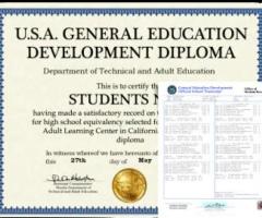 Fake GED Diplomas and Transcripts: Huge 20% Off Discount!