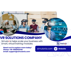 VR Solutions Company | +91-9990912140 Book your demo with Simulanis today!