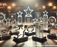 Celebrate Excellence with Custom Engraved Crystal Awards with Engraving