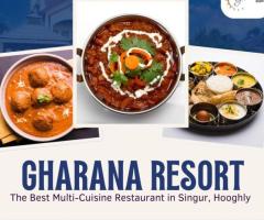 Gharana Resort – The Best Multi-Cuisine Restaurant in Singur, Hooghly