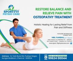Osteopathy Treatment in Chennai