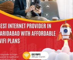 Best Internet Provider in Faridabad with Affordable WiFi Plans – Gigmax